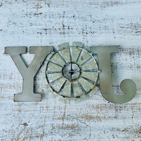 *Joy Windmill Metal Plaque - Picture 7 of 11